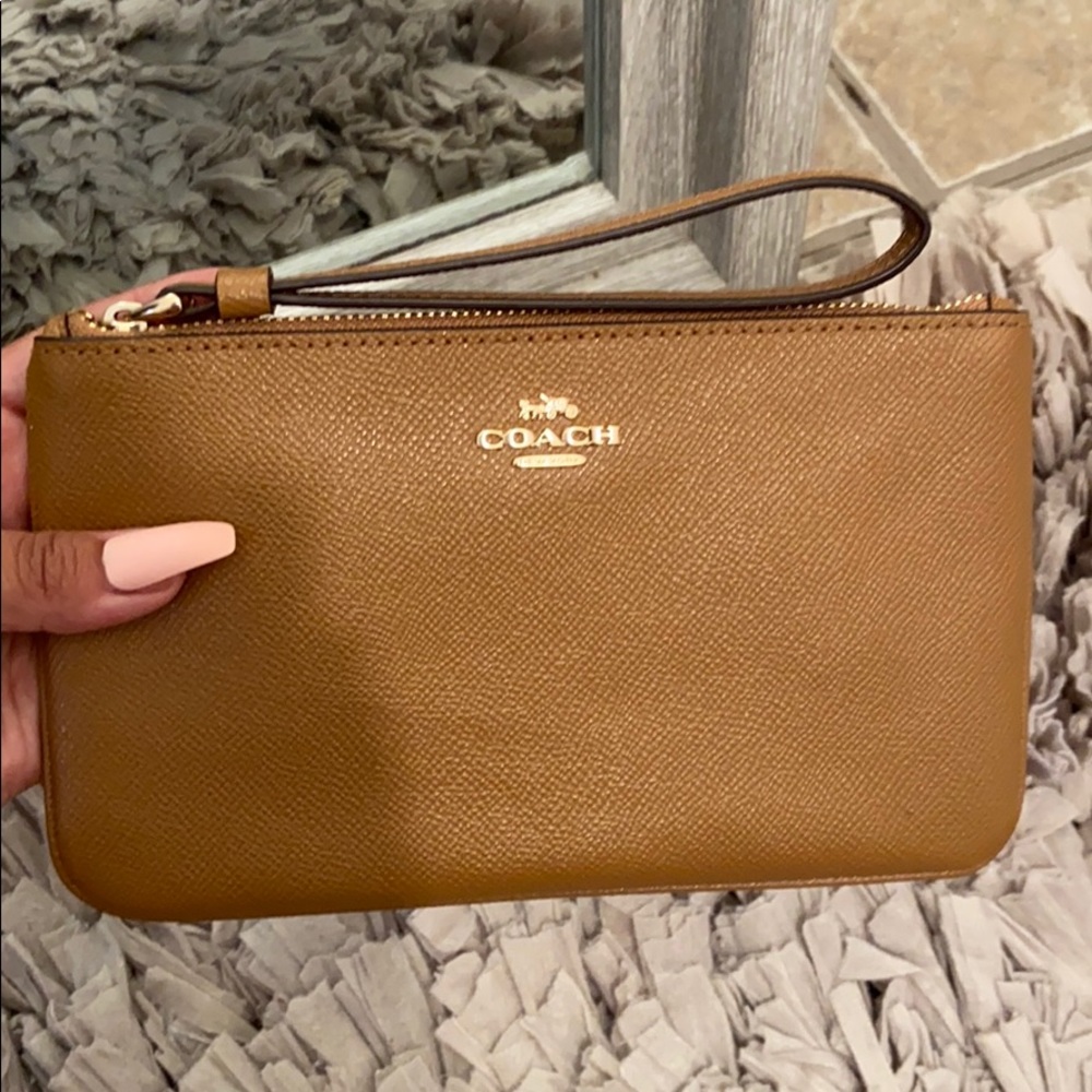 Coach Zip Wristlet